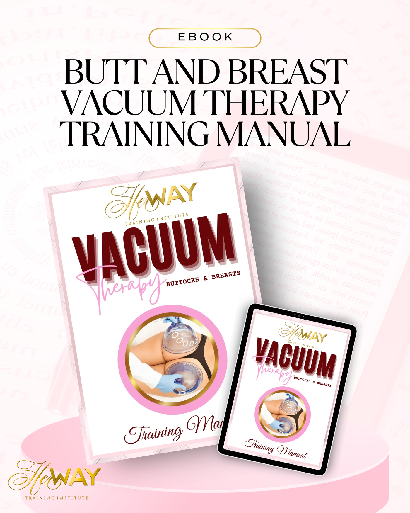 Butt and Breast Vacuum Therapy Training Manual