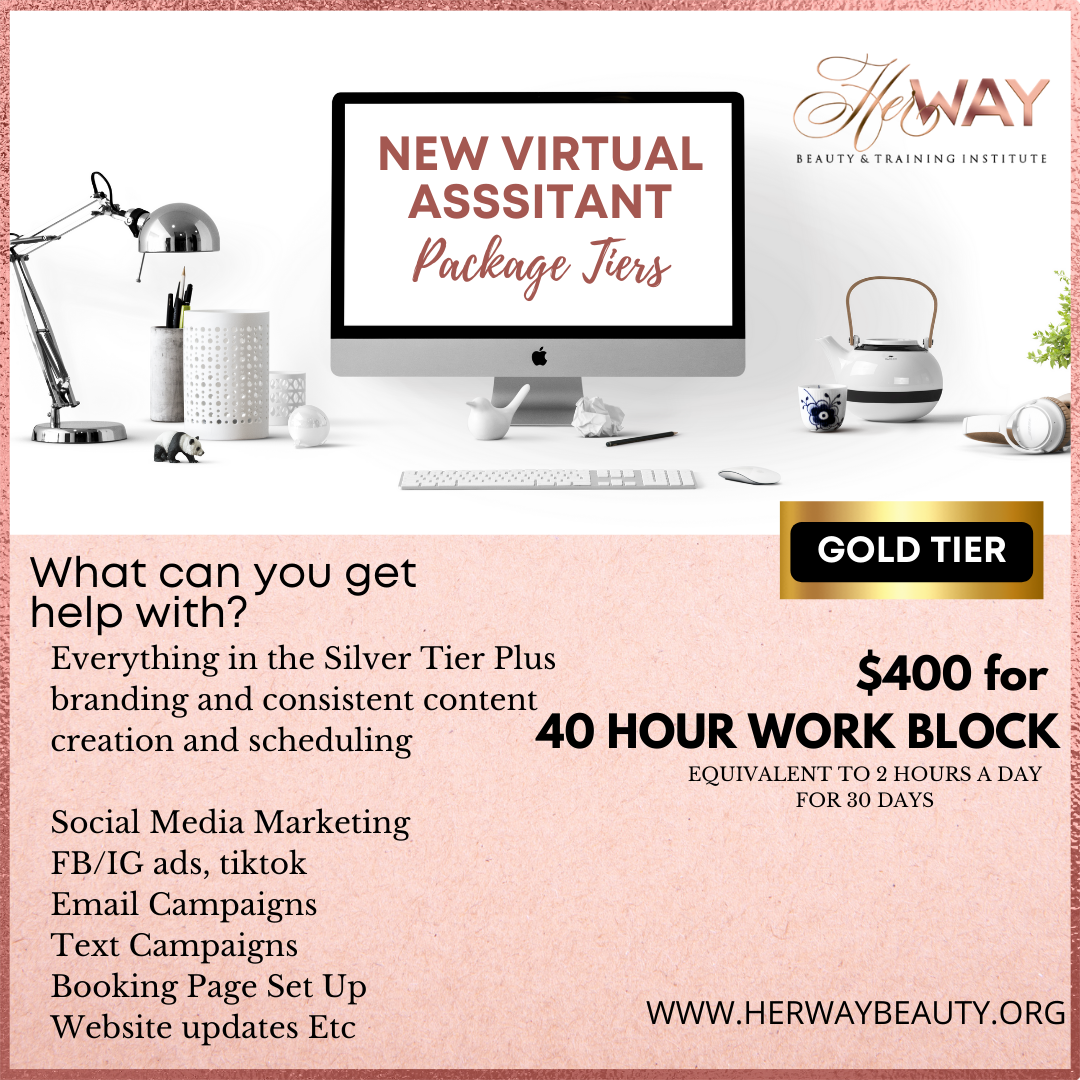 VIRTUAL ASSISTANT SERVICES - Gold Tier