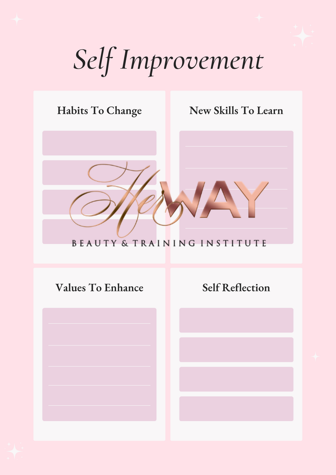 Herway Beauty - Accountability Planner 2023