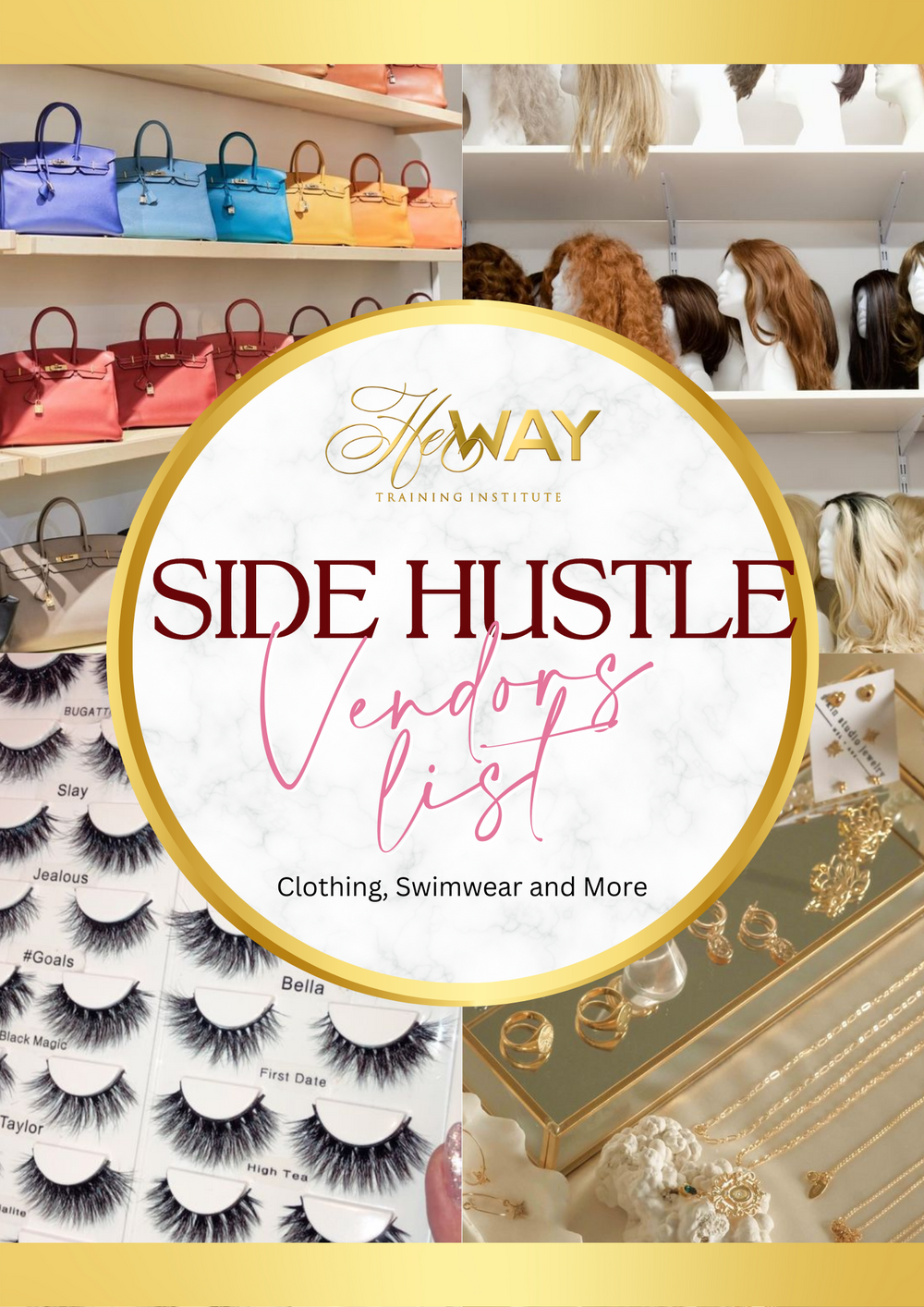 SIDE HUSTLE Vendor List (Clothing, Swimwear and More)
