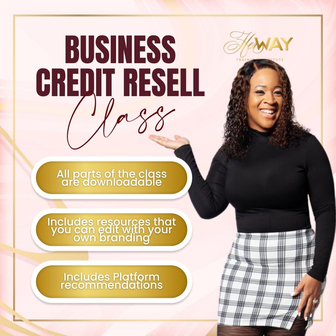 Business Credit Resell Class