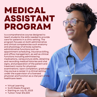 medical assistant classes and program